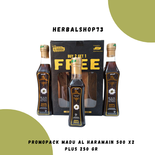 

Promo Pack Madu Al Haramain 1 Kg free 250 gram - CV. SHA