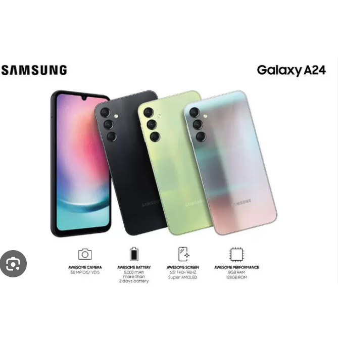 Samsung Galaxy A24 8/128GB-NFC-Garansi resmi
