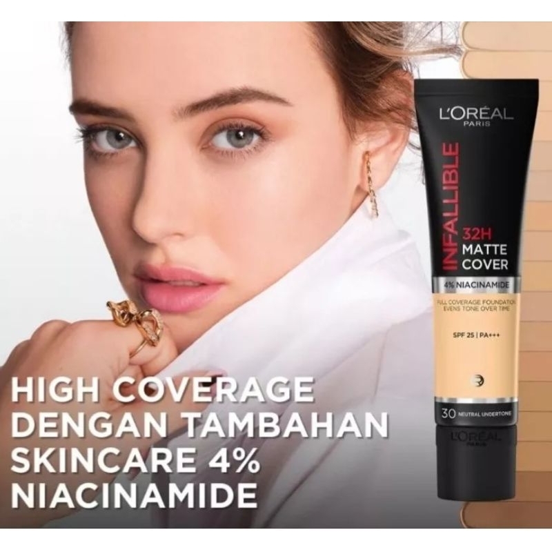 Original L'oreal Loreal Infallible 32H Matte Cover 35 ml 30 95 105 110 118 125 128 140 147 240