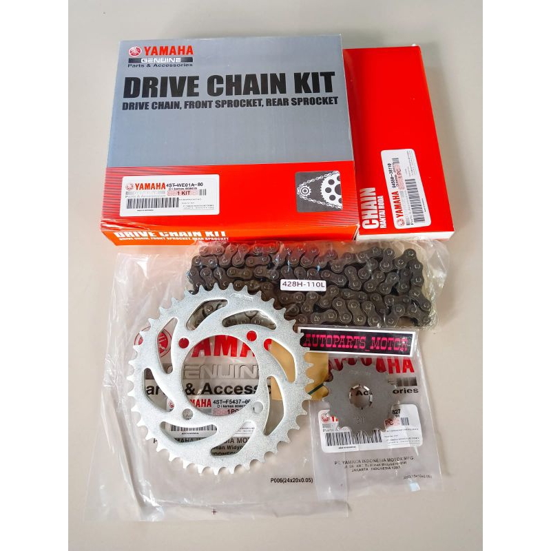 GEAR SET LENGKAP VEGA LAMA/VEGA R/FIZR/POSWAN/JUPITER LAMA/PNP RX KING