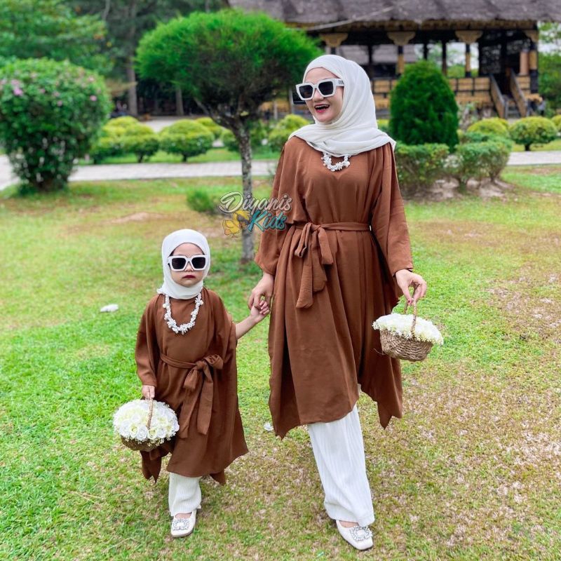 ZETTA TUNIK-Tunik couple ibu dan anak usia 2-12 tahun (Dijual terpisah)