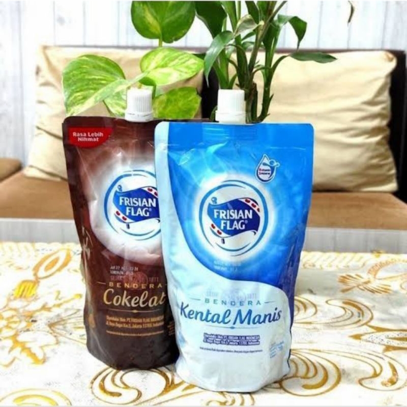 

susu bendera fisian flag Refill 260 gr putih coklat