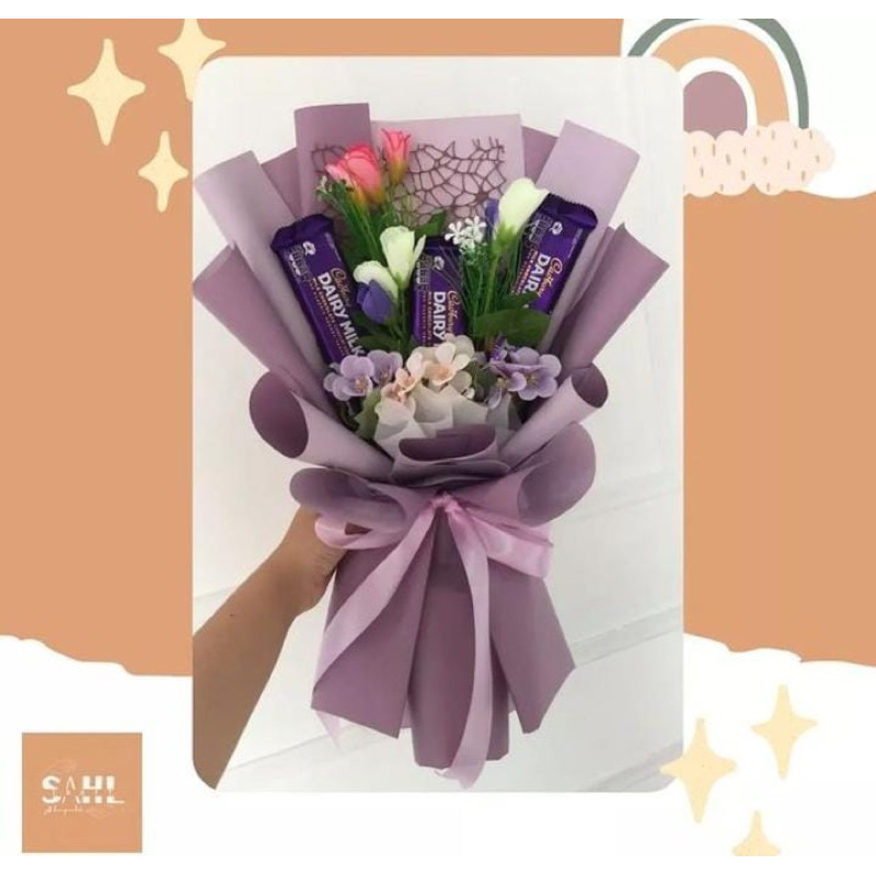 Buket Coklat Cadbury
