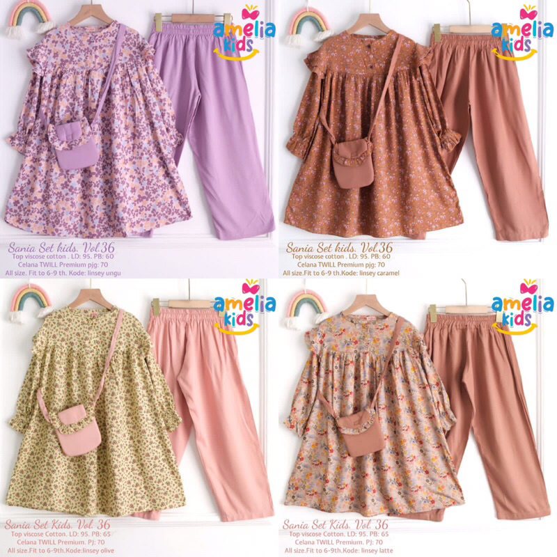 Sania set kids / Cill set kids by amelia kids