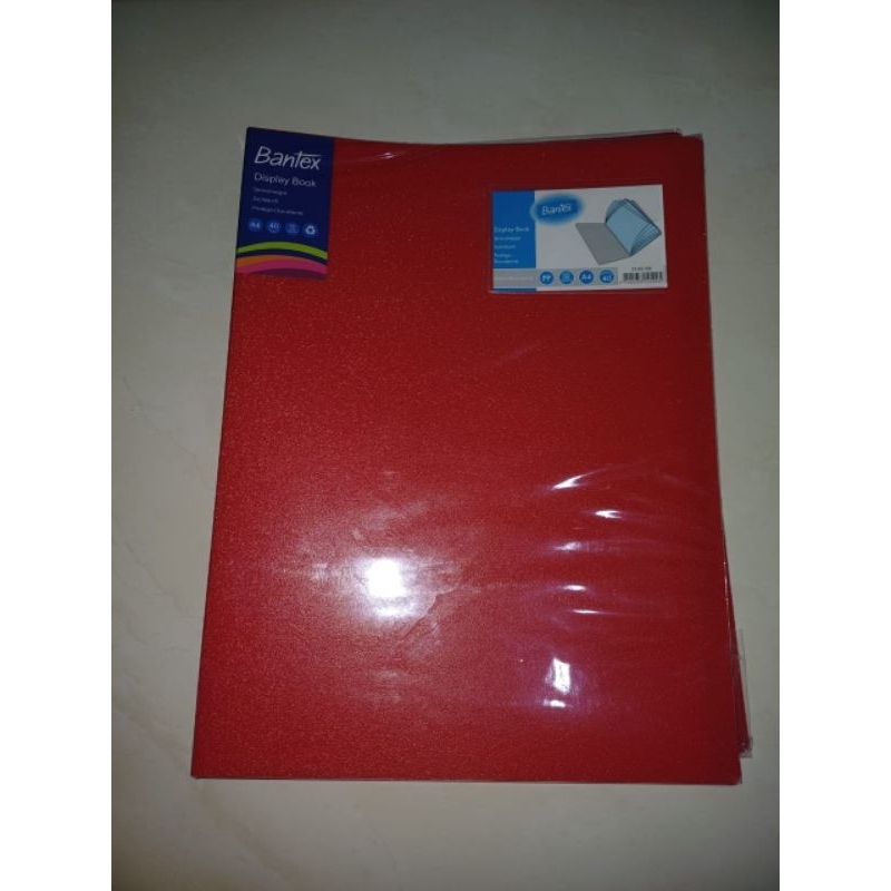 

bantex display book a4 60 lembar folder map bagus kantor kerja sekolah