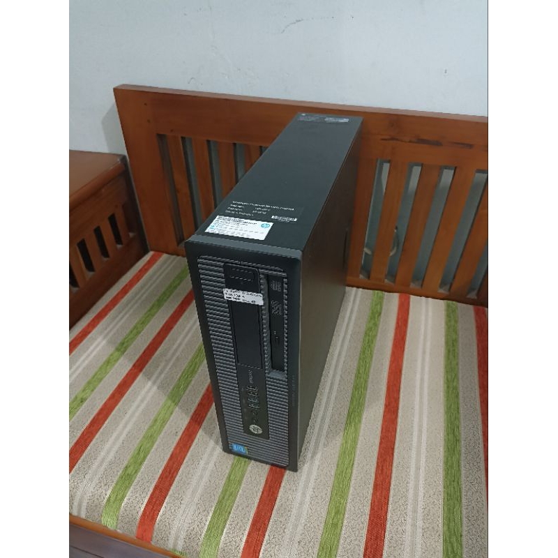 Paket Komputer hp desktop Core i5 gen 4 Ram 4gb Hdd 500gb  plus  LED Monitor 16 inch Siap Pakai