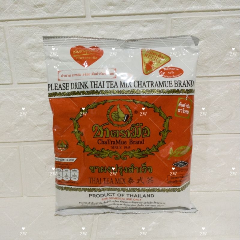 

Teh Thailand Chatramue Red Tea Original Thai Tea 400g Exp 10/2026