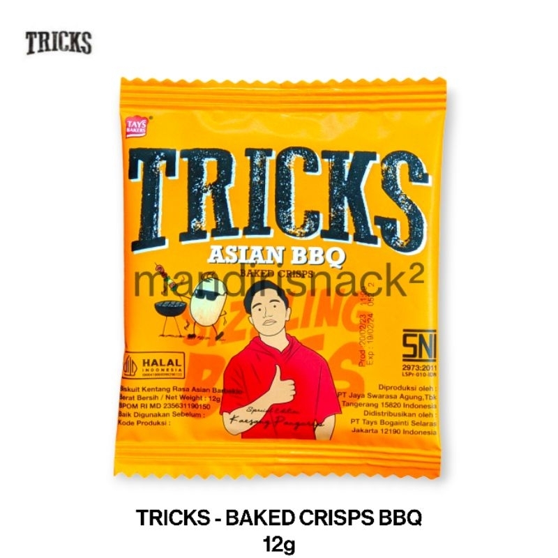 

TRICKS - BBQ. BISKUIT KENTANG RASA BBQ