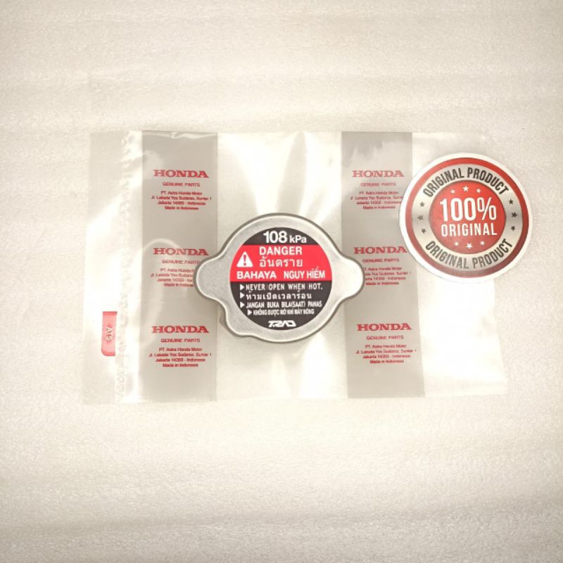 cap tutup radiator pendingin honda cb 150 ,cb 150 r , sonic, supra gtr original