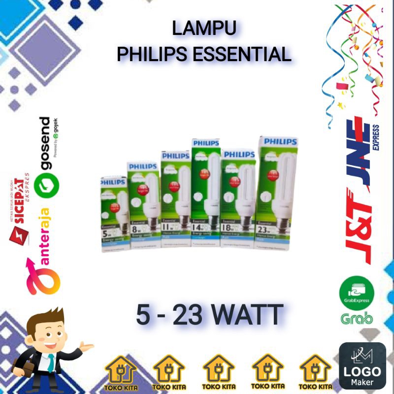 LAMPU PHILIPS ESSENTIAL