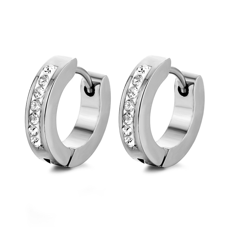 Anting hoop titanium anti karat harga grosir bisa cod