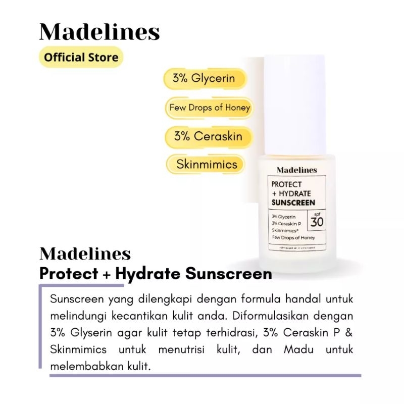 Madelines sunscreen brightening booster with DNA salmon 35ml