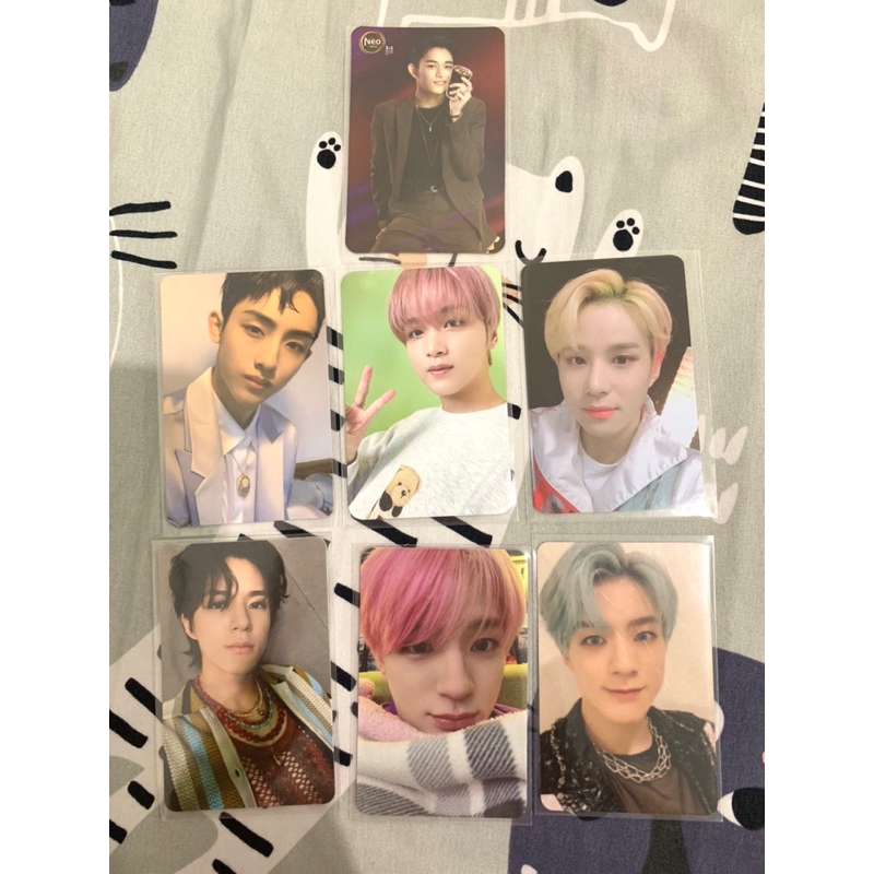 OFFICIAL photocard JENO WINWIN JAEHYUN HAECHAN JUNGWOO AR Resonance nct dream hello future hot sauce
