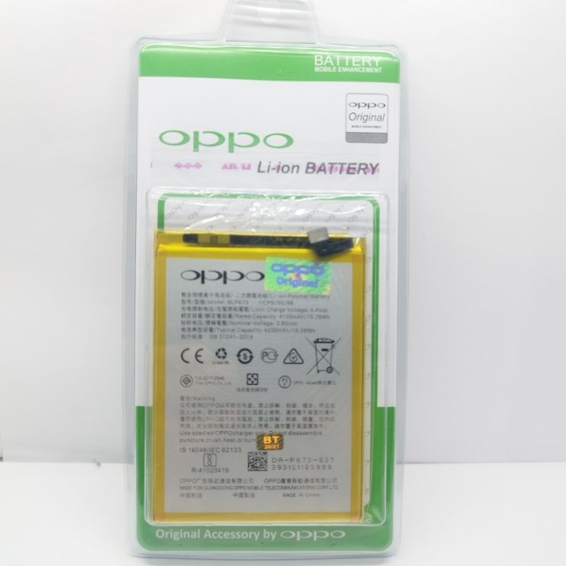 BATTERY BATRE BATTER OPPO BLP673 A3S A5S  A7 A11 A12 A31 2020 A7X A11K  C2 C1 Ori 100%