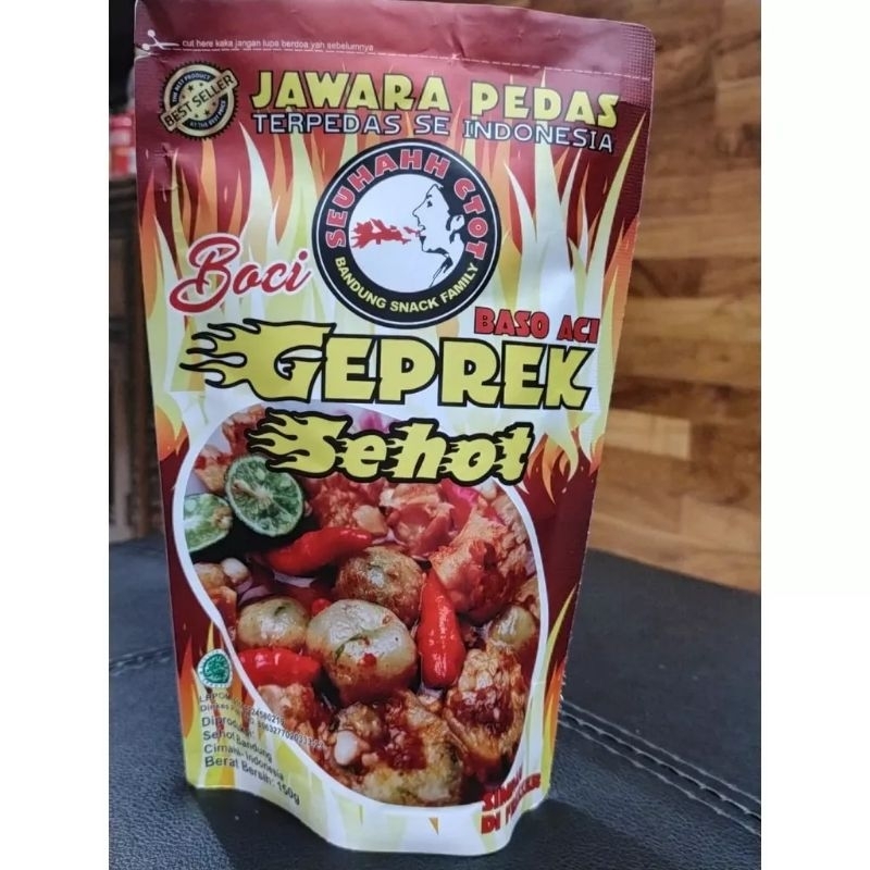 

Baso Aci Sehot Geprek Jawara ( boci)