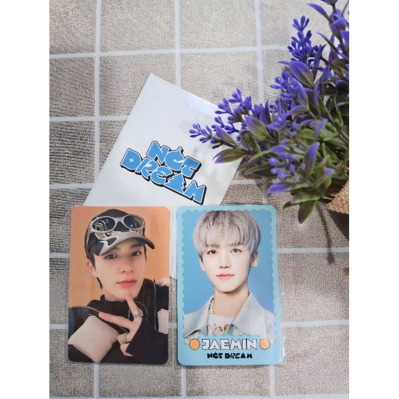 Unsealed Trading Card Candy NCT Dream - Set Jeno Jaemin