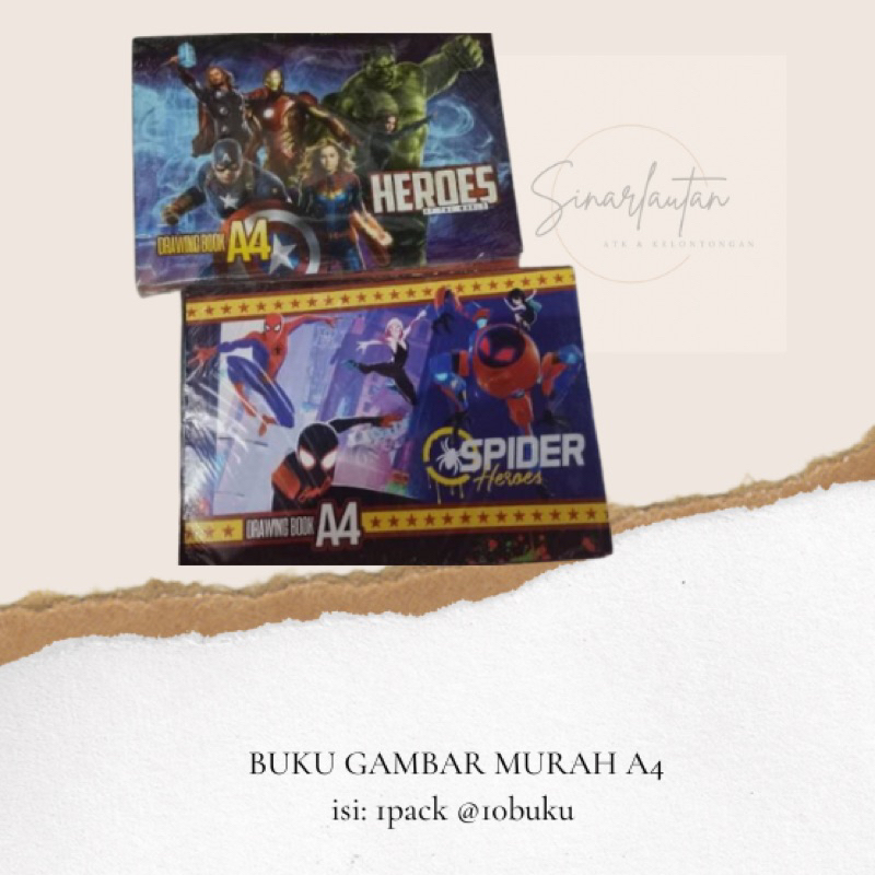 

BUKU GAMBAR A4 MURAH