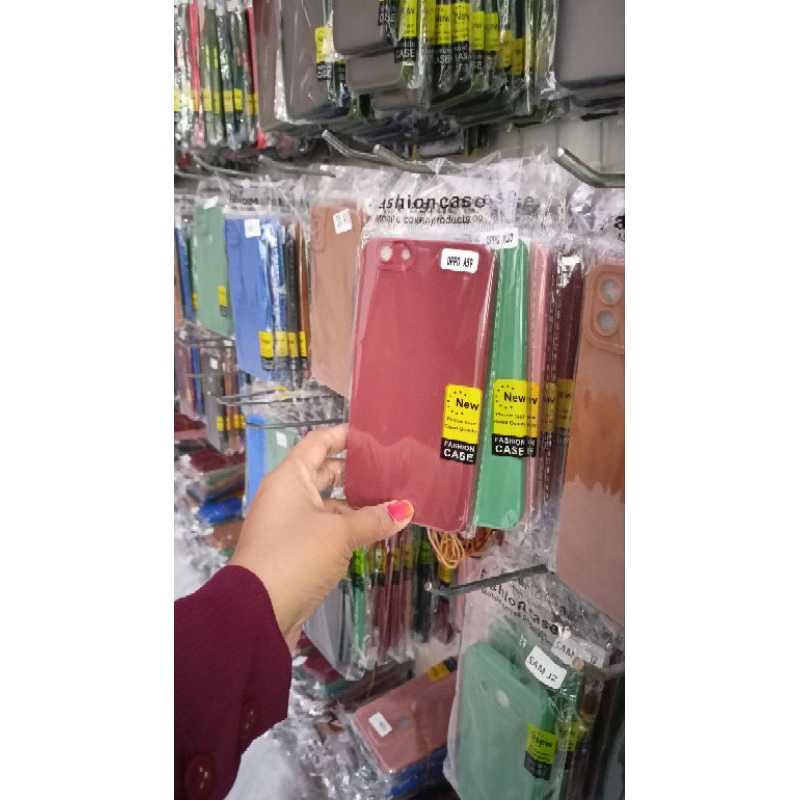 Softcase macaron pro camera for Samsung A70S