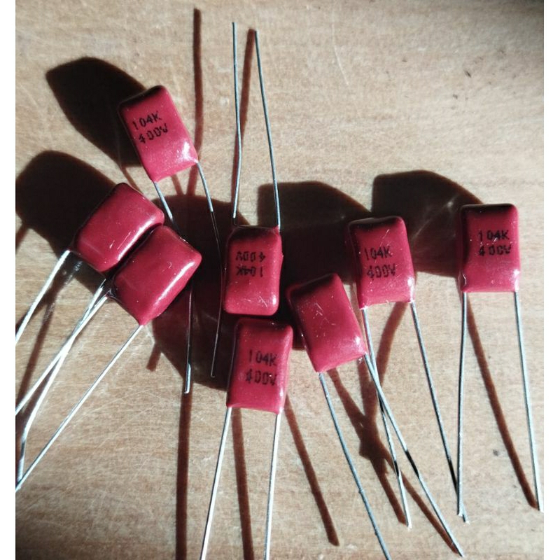 CBB21 POLYESTER FILM CAPASITORS 104UF 104 UF 400V 400 VOL