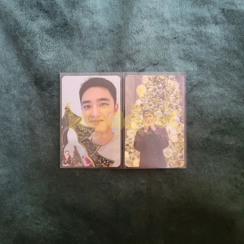 MD PINK CHRISMAST EXO SEHUN KYUNGSOO DO UNSEALED OFFICIAL