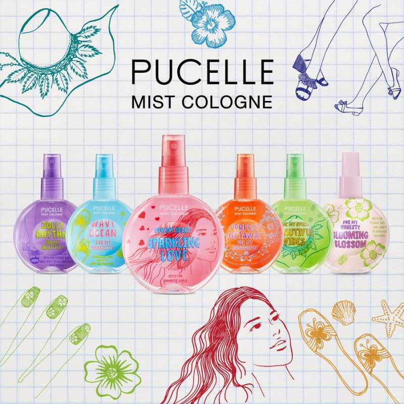 ❤ RATU ❤ Pucelle Mist Cologne 150ml | Body Mist | Parfum Badan Fresh | Pucele