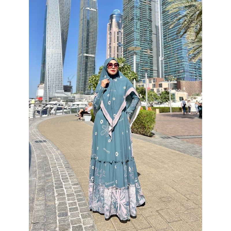 DC JUMEIRA SET GAMIS DAILY DRESS SYARI BY QAIREENA HIJAB LUXURY