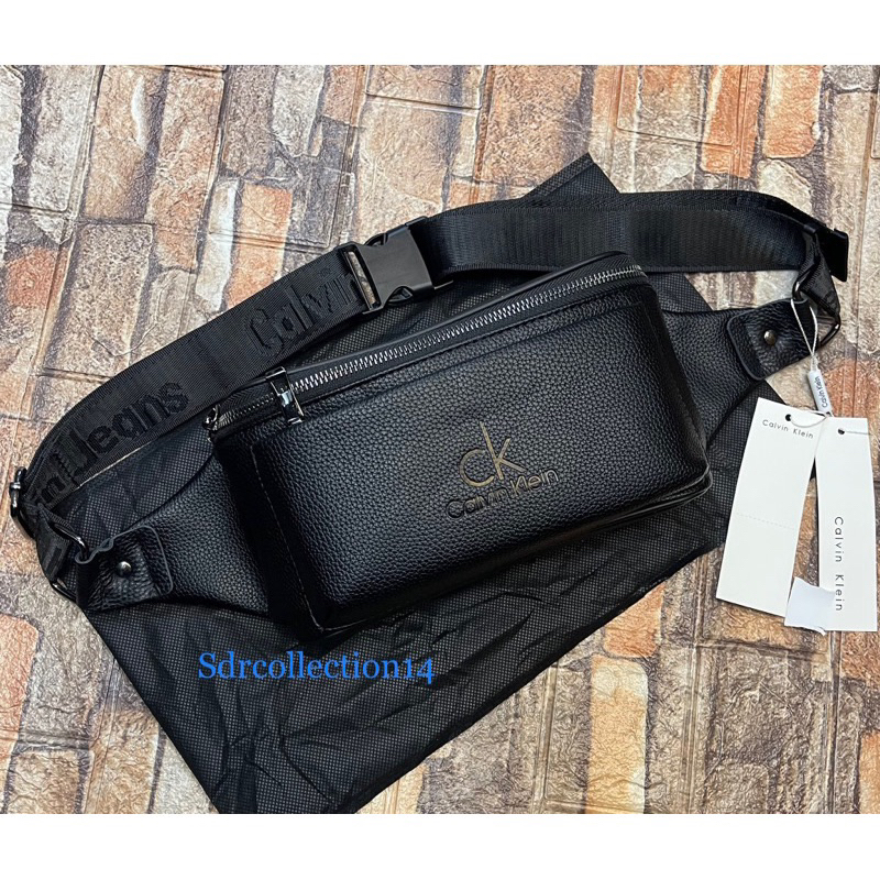Tas Pinggang Pria/Wanita Tas Waistbag Kulit Belt Quality