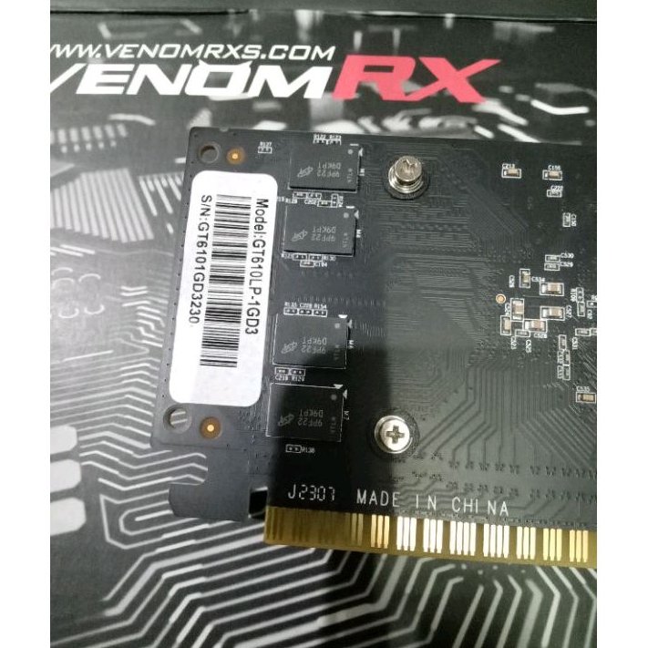 Vga Pci Expres Nvidia GT610 1Gb Ddr3 VENOM RX