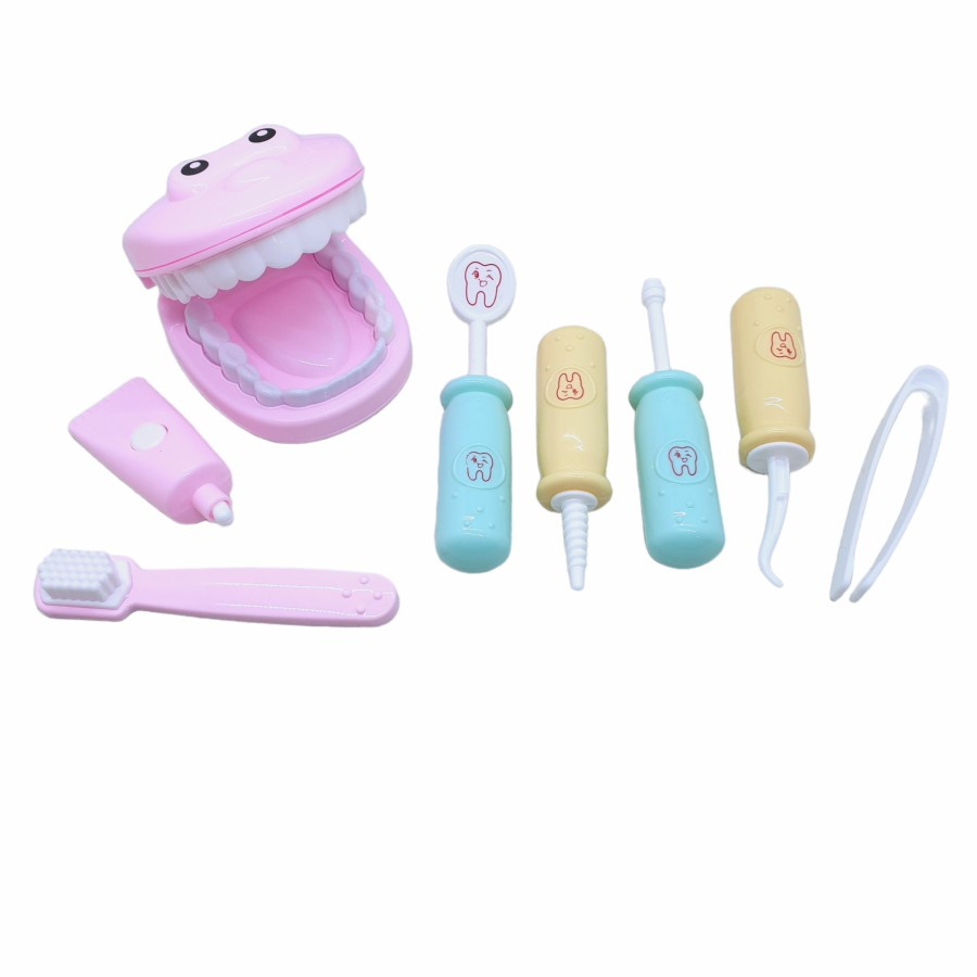 Mainan dokter gigi 678B kemasan dus mainan edukasi anak - DENTAL klinik Dentist tool set DOCTOR SET