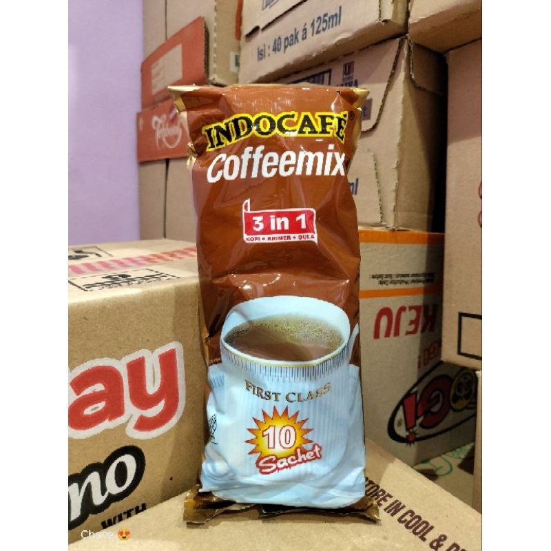 

Indocafe Coffie mix isi 10 Shacet