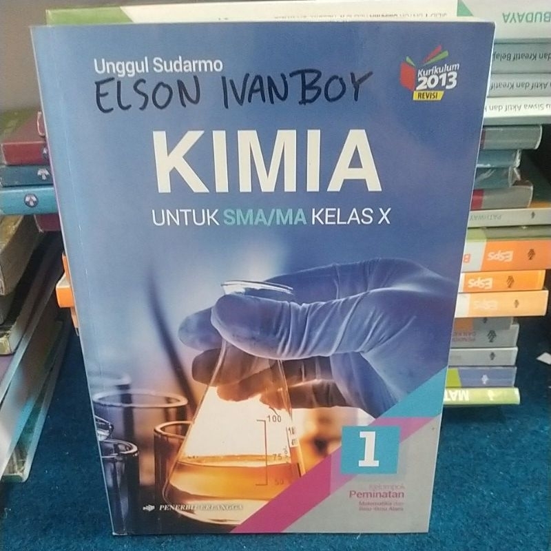 kimia SMA kelas 10 kelompok peminatan Erlangga