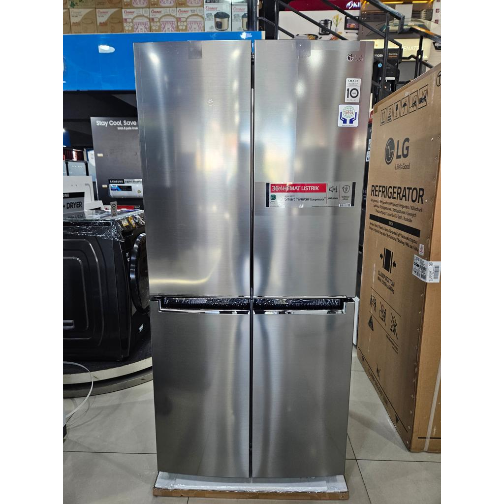 LG KULKAS 4 PINTU - SIDE BY SIDE INVERTER GC-B22FTLVB