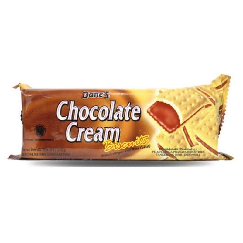 

DANES CHOCOLATE CREAM BISKUIT 132 gr