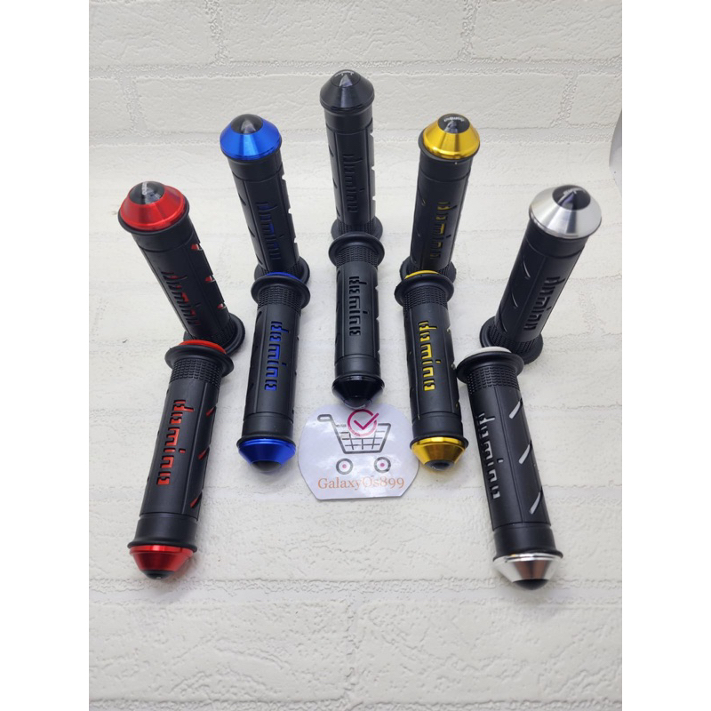 Handgrip plus Jalu CNC Lancip Merah Universal