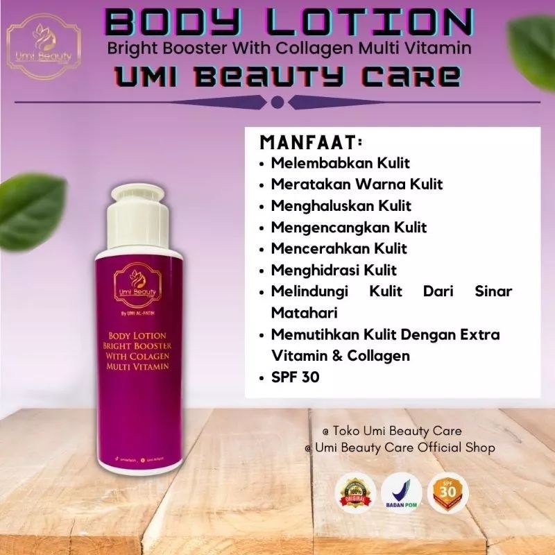 BODYLOTION UBC BY UMI ALFATIH ECER/PROMO