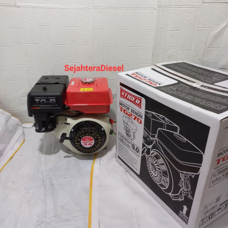 Mesin penggerak TIGER TG270 (9hp)  /Mesin penggerak serbaguna gx270