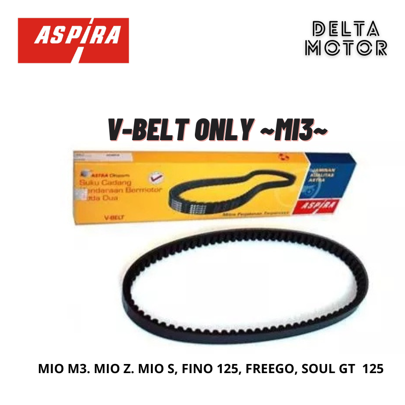 VANBELT ASSY V BELT SET ROLLER YAMAHA MIO M3 MIO Z  FREEGO SOUL GT 125 FINO INJECTION 125