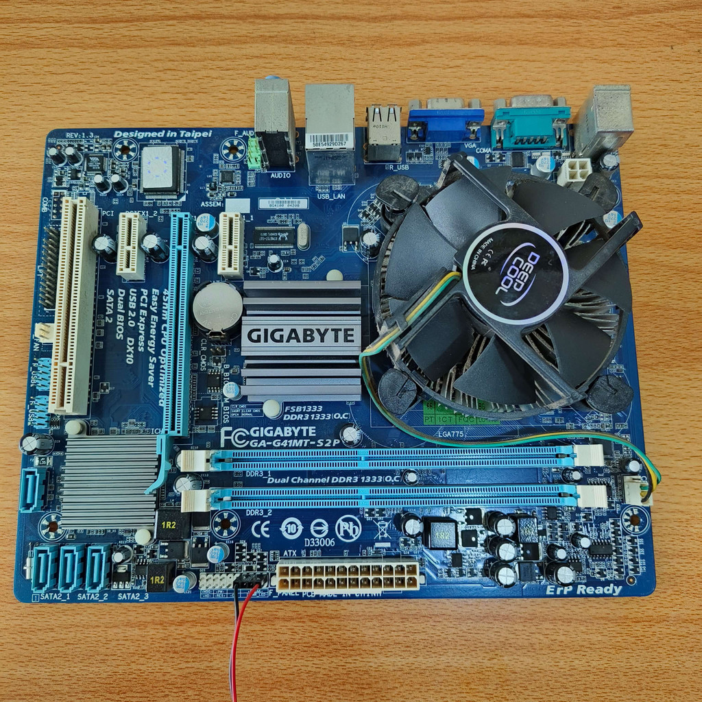 Motherboard G41 DDR3 Murah Tested Normal