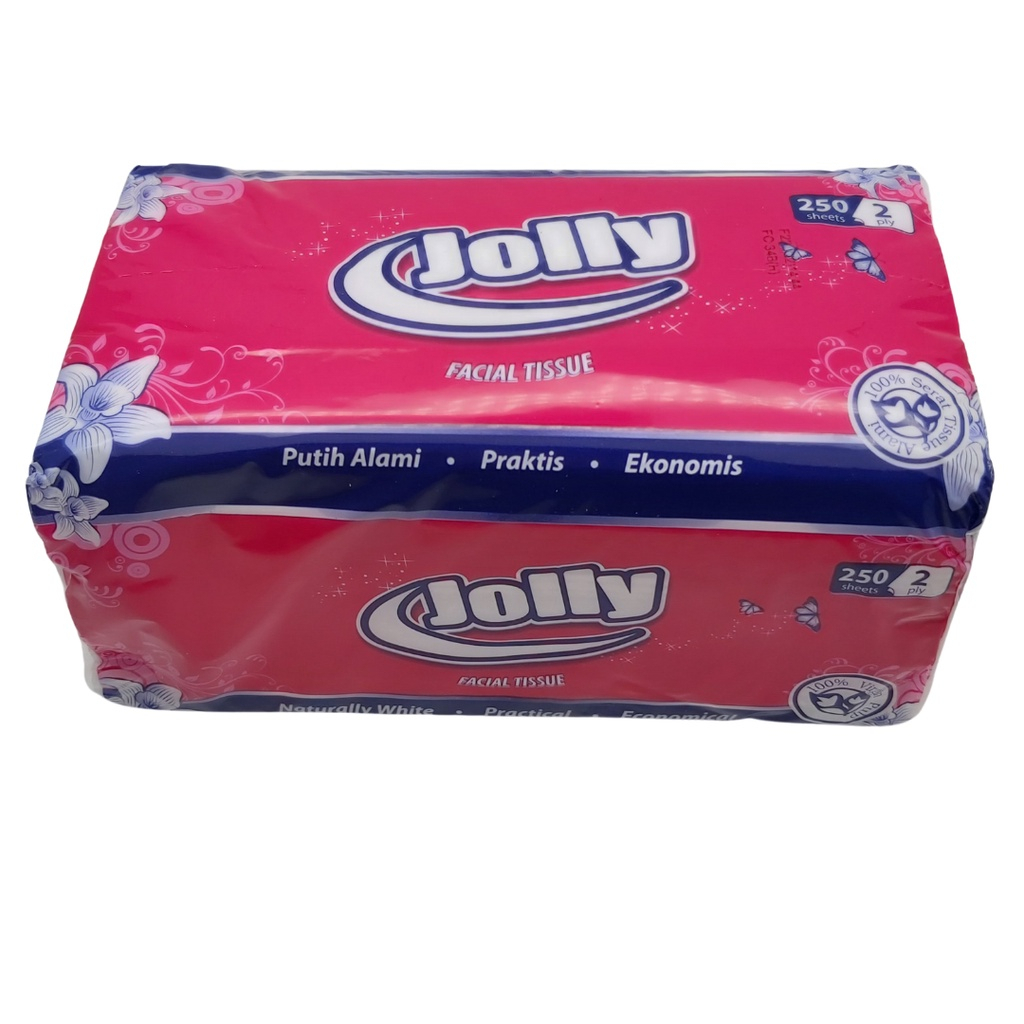 Tisu Tissue JOLLY 250 sheets 2ply