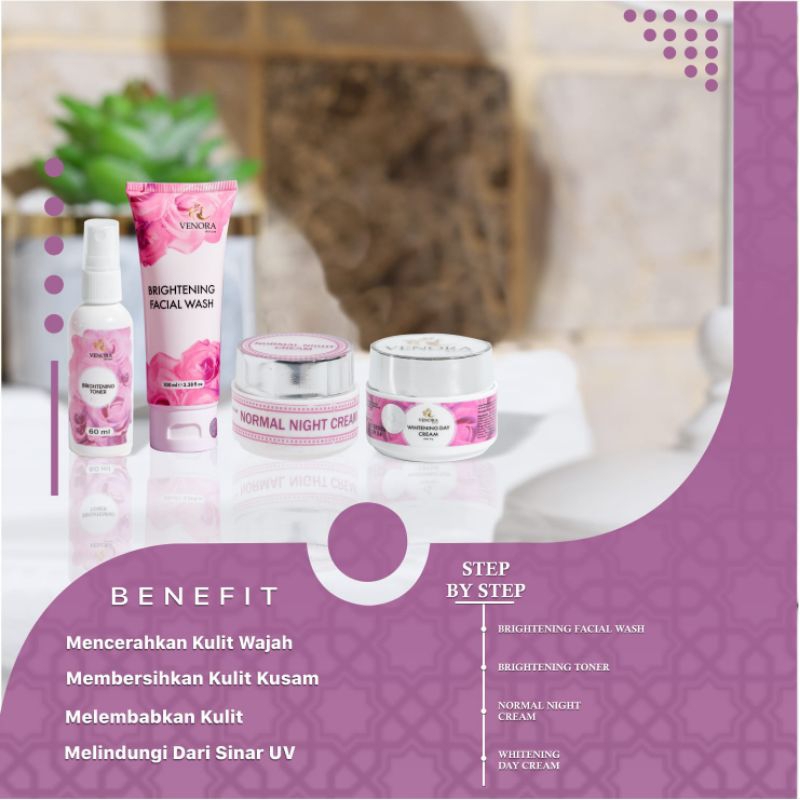 VENORA SKINCARE/PEMUTIH WAJAH/VENORA/WHITENING VENORA