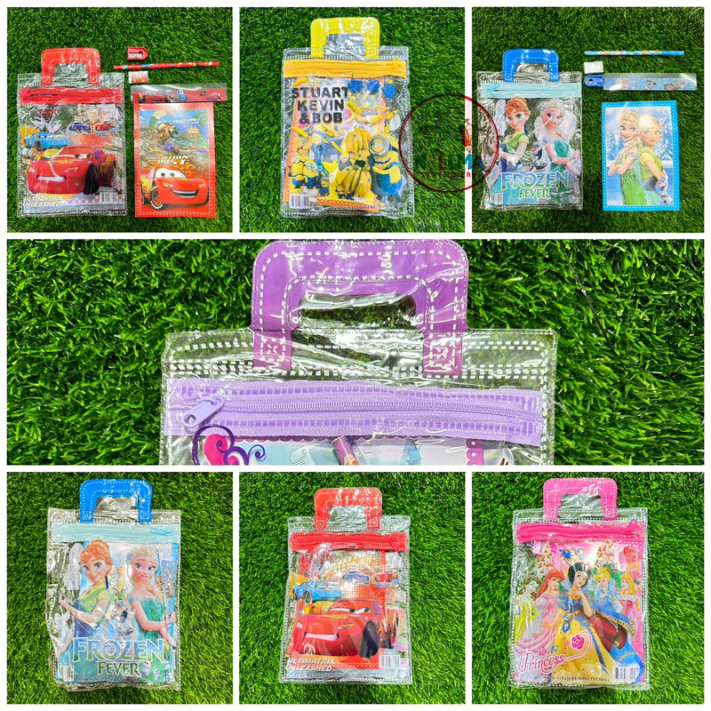 

Study set Alat Tulis Karakter tas Tenteng