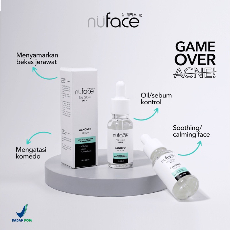 Nuface Nu Glow Men Serum