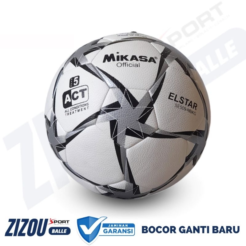 Bola sepak MIKASA ELSTAR bola kaki premium size5 jahit
