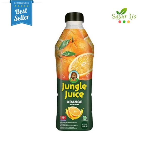 

Jungle Juice ORANGE 1 Liter / Botol Fresh Jus Drink Sari Buah Jeruk Segar Instant