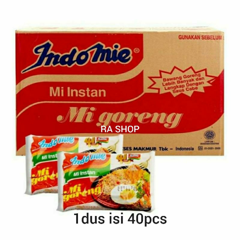 

Indomie Goreng 1dus isi 40pcs