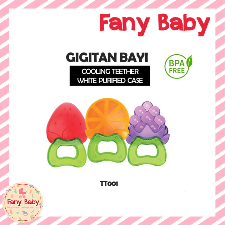 BABY SAFE COOLING TEETHER / TT001 [ STRAWBERRY ]