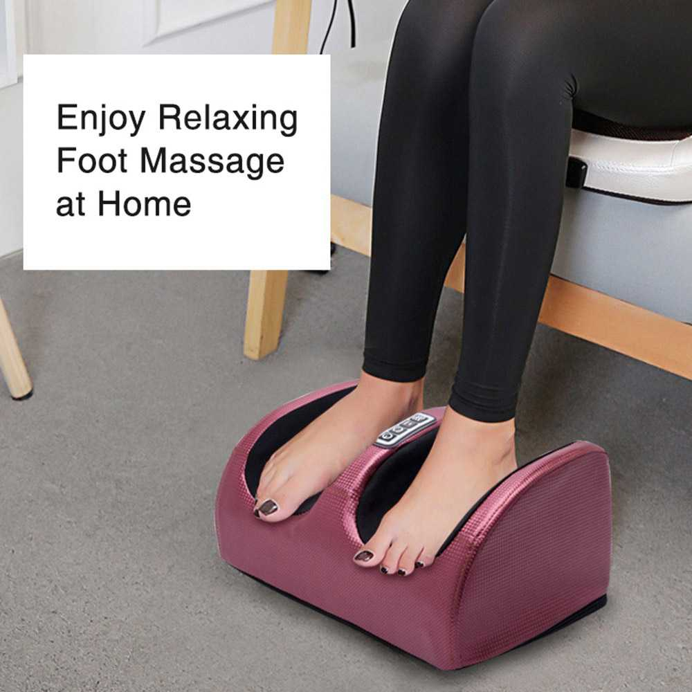 Alat Pijat Kaki Elektrik Foot Massager Kneading Alat Terapi Kesehatan Otot Kaki Sirkulasi Darah Lancar