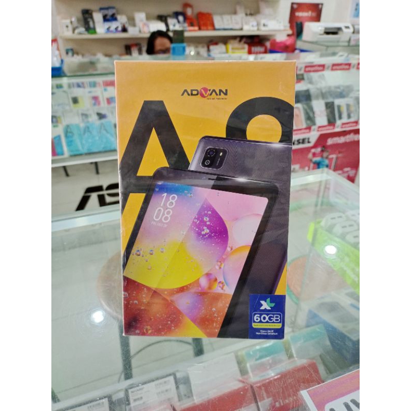 Tab Advan A8 Ram 3/32gb warna blue (Baru) plasmaponsel