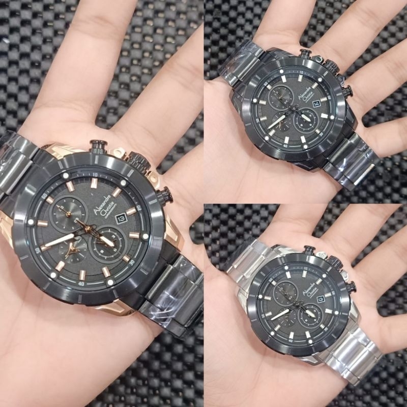 Jam Tangan Pria Alexandre Christie Ac 6522 Original free box