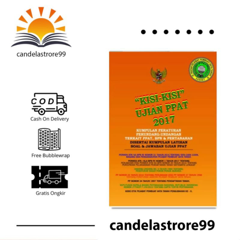 KISI-KISI UJIAN PPAT 2017